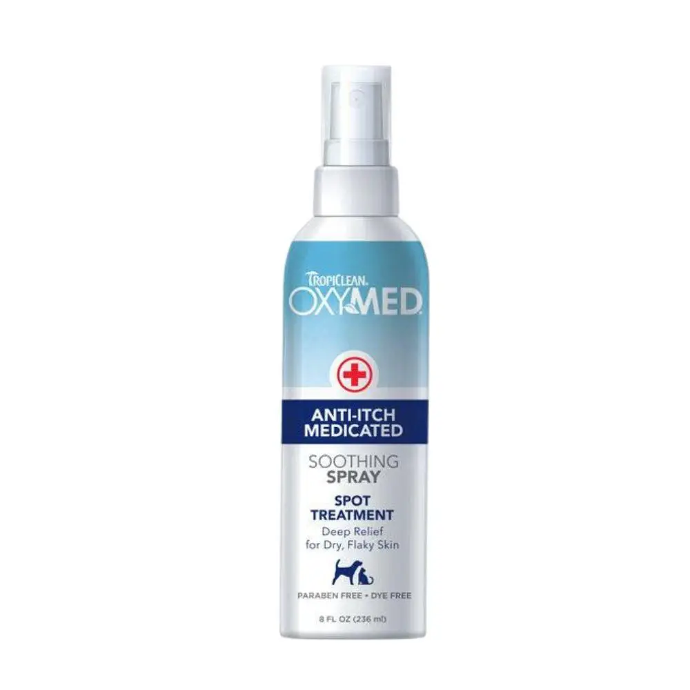 Ảnh sản phẩm Xịt Ngứa, Giảm Viêm Cho Chó Mèo Tropiclean Oxymed Soothing Spray (236ml)
