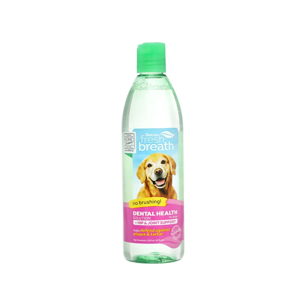Ảnh sản phẩm Dung Dịch Vệ Sinh Răng Miệng Hỗ Trợ Sức Khỏe Chó Mèo Tropiclean 473ml