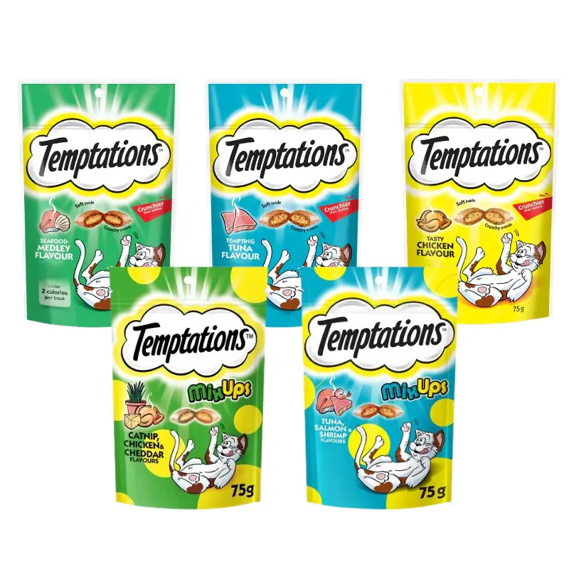 Ảnh sản phẩm Bánh thưởng cho mèo Temptations 75g thơm ngon nhiều vị chính hãng