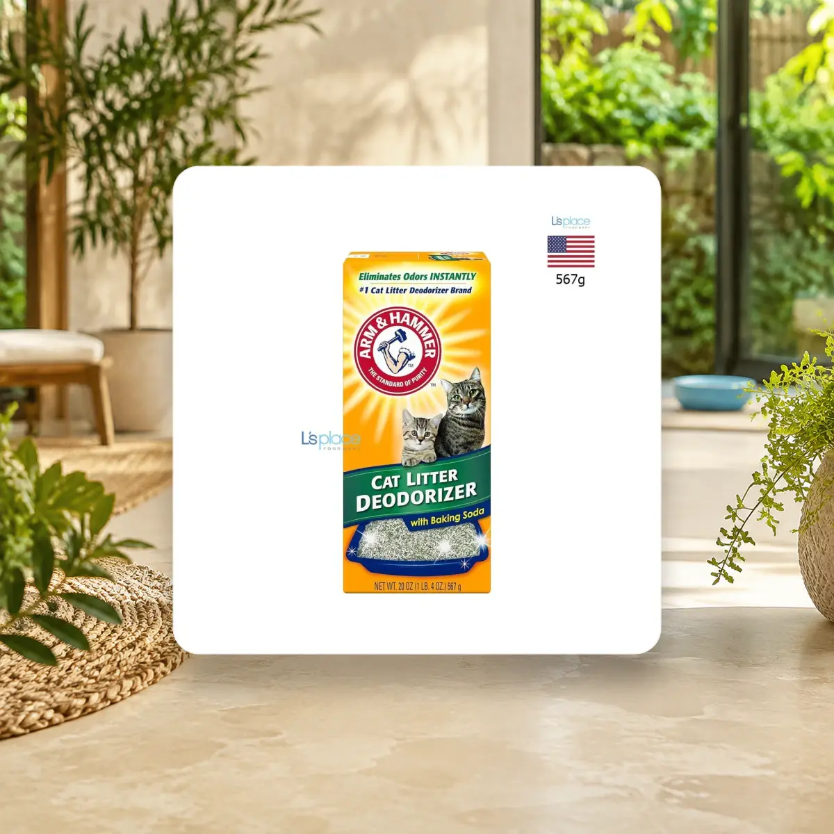 Ảnh sản phẩm Bột Khử Mùi Cát Mèo Arm And Hammer Cat Litter Deodorizer Powder - Chính Hãng Mỹ, Giúp Cát Tươi Mới