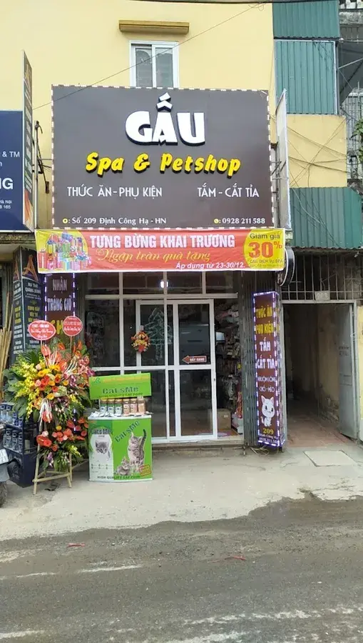 Hình ảnh Gấu Spa & Pet Shop ( Thức ăn phụ kiện chó mèo , tắm cắt tỉa , trông giữ.....)