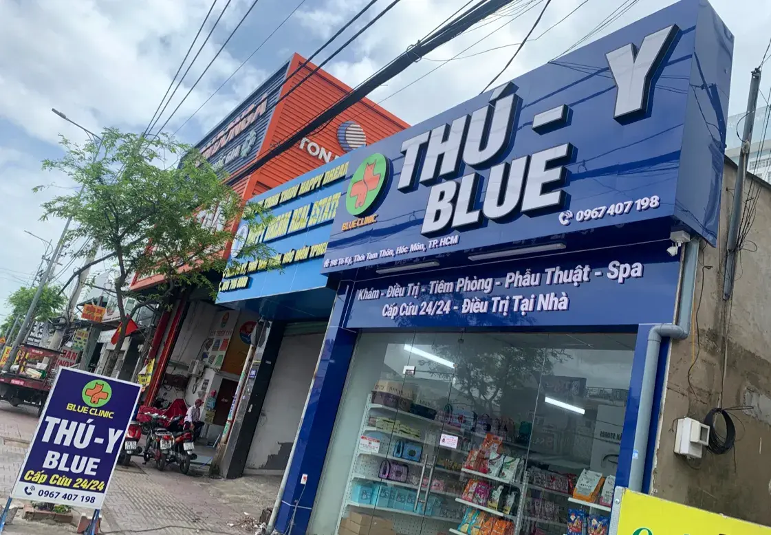 Hình ảnh Phòng Khám Thú Y Blue - Cấp Cứu 24/24 - Thú Y Hóc Môn